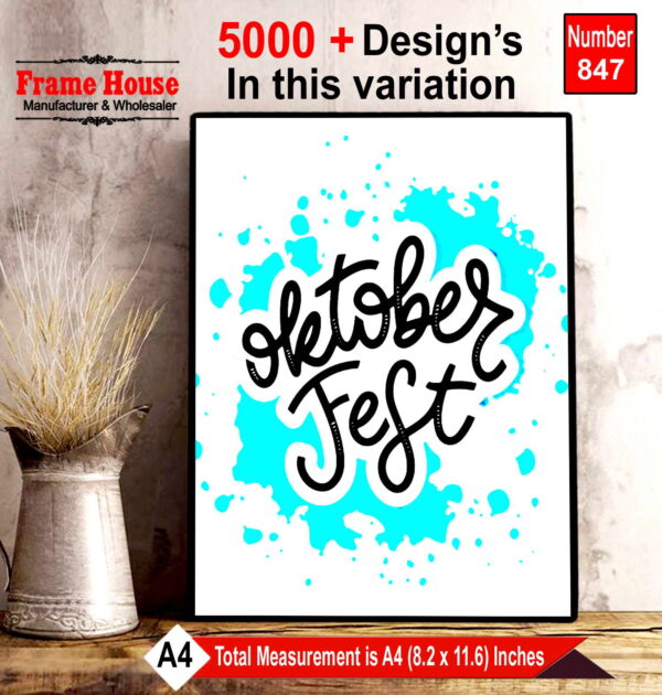 English Quote Photo Frame