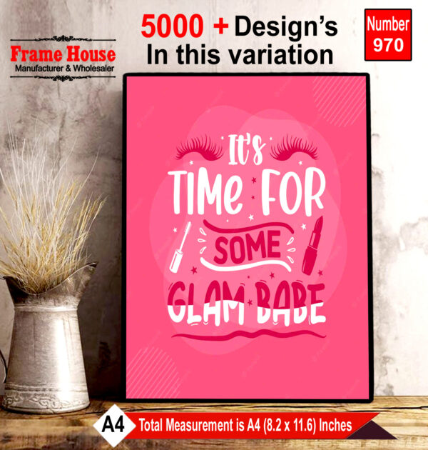 Beauty Product Photo Frame