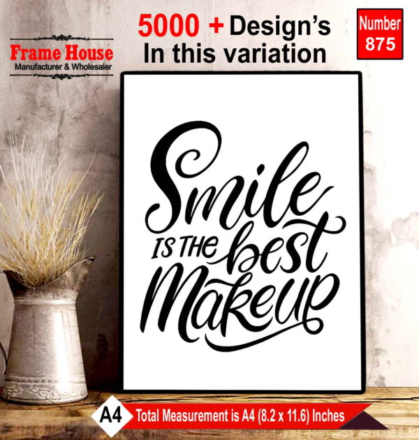 Beauty Product Photo Frame