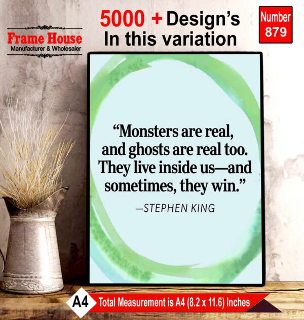 English Quote Photo Frame