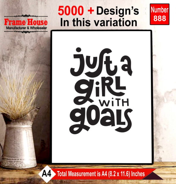 English Quote Photo Frame