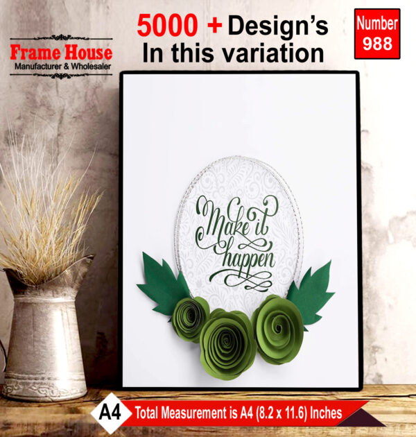 English Quote Photo Frame