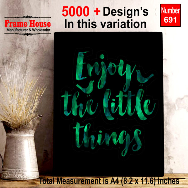 English Quote Photo Frame