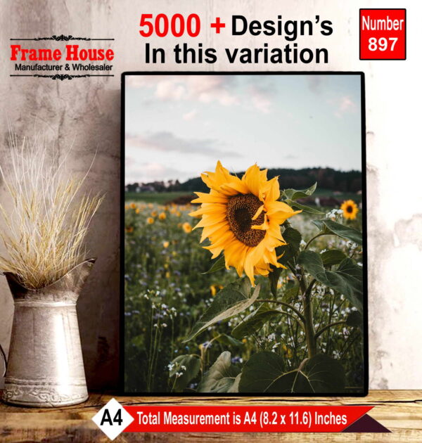 Beautiful Flowers Photo Frame